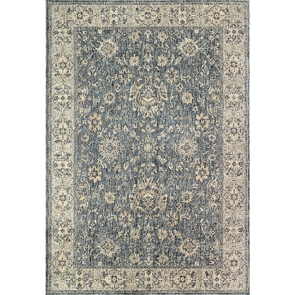 Dynamic Rugs 3572-598 Savoy 2.2 Ft. X 7.7 Ft. Finished Runner Rug in Denim/Grey/Cream   
